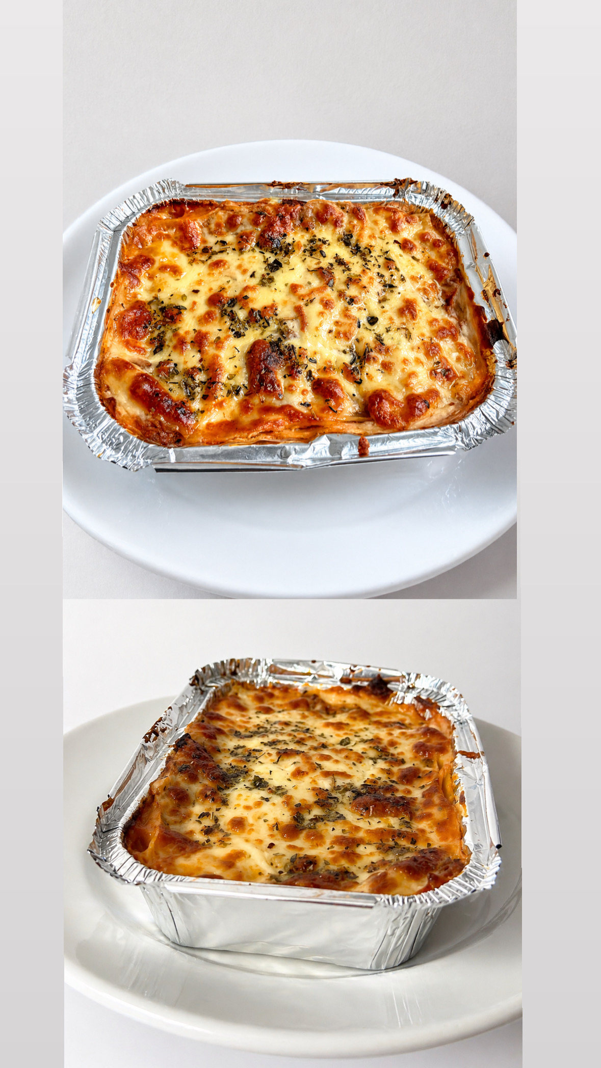 Lasanha de frango com requeijão 